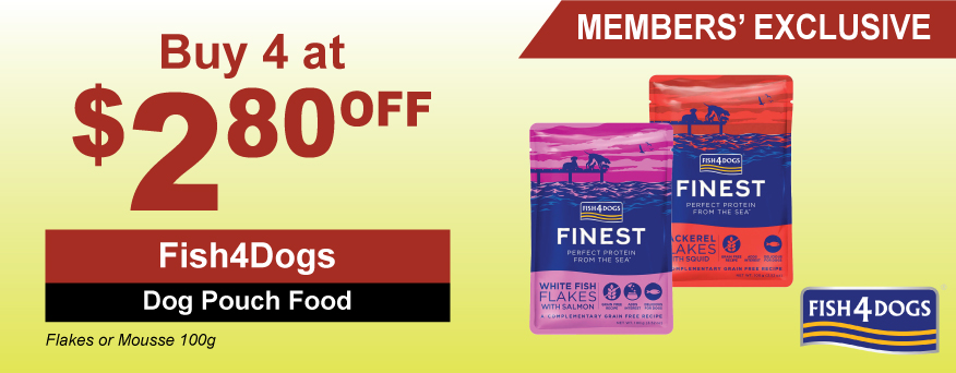F4D Dog Pouch Food Promo